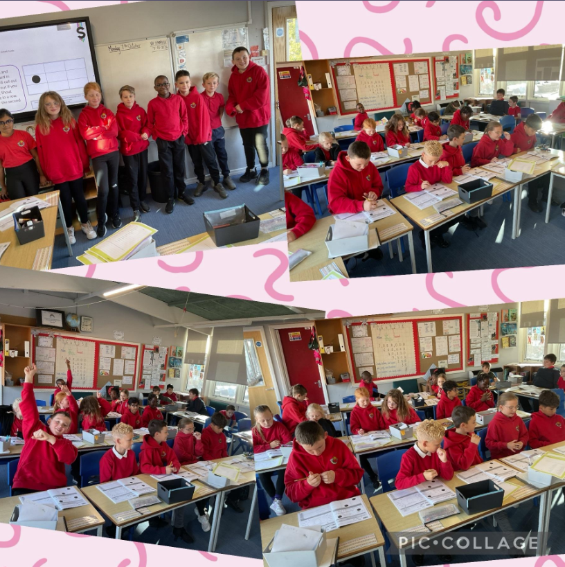 easterside_a's tweet photo. As part of their @ScodeSpelling lesson, Class 3 have played bingo with words that include the /ph/ spelling. Lots of children were able to spell every word on their bingo card correctly. Well done! #EastersideWrites #EastersideYear5and6 https://t.co/A0H8UvCILV