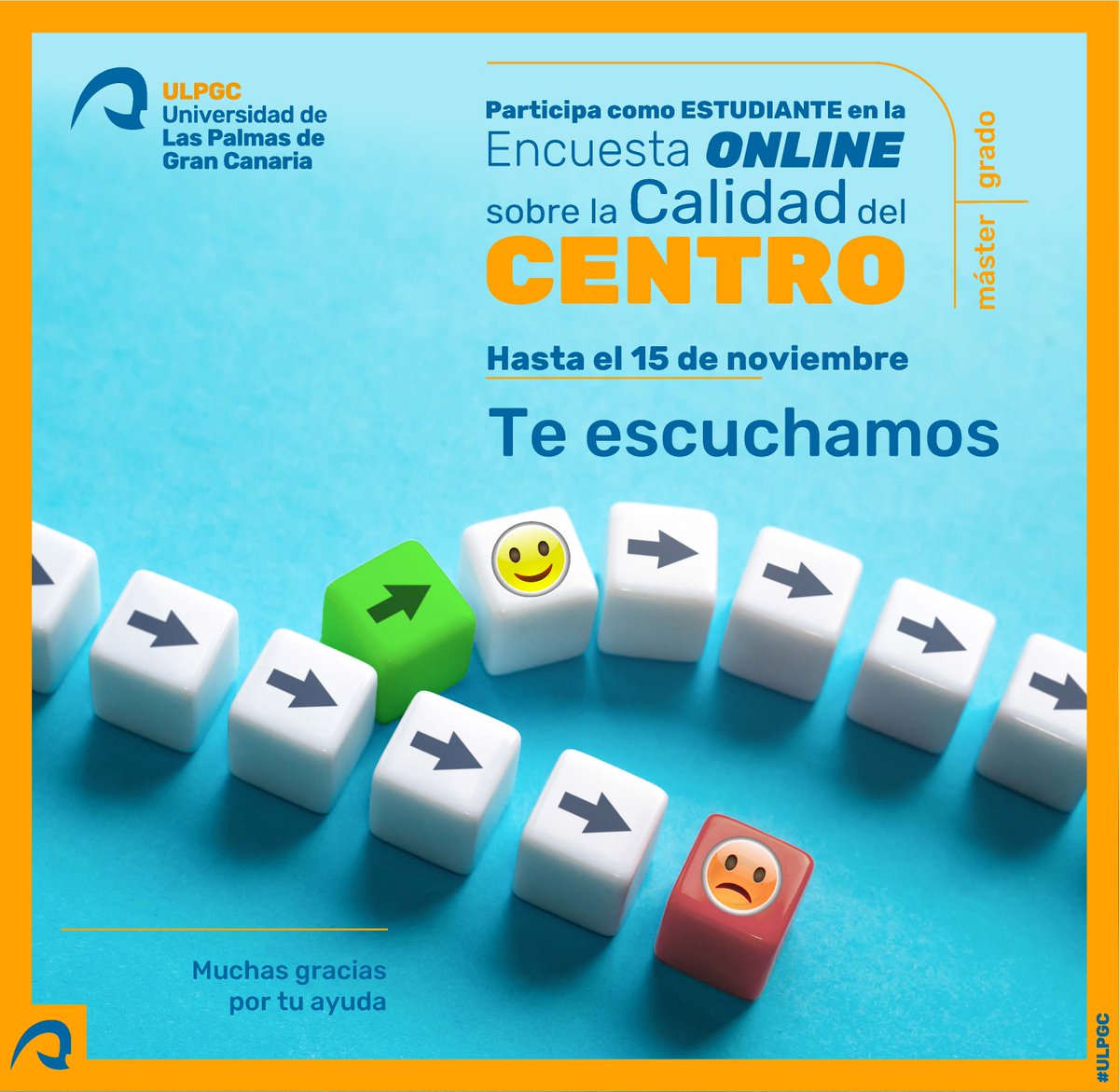 FEET_ULPGC's tweet photo. Sistema de Gestión de Calidad del Centro. Encuesta anual de estudiantes 2024
Más información en este enlace:
https://t.co/PYWgy2D6FH https://t.co/N0wuHxcutm