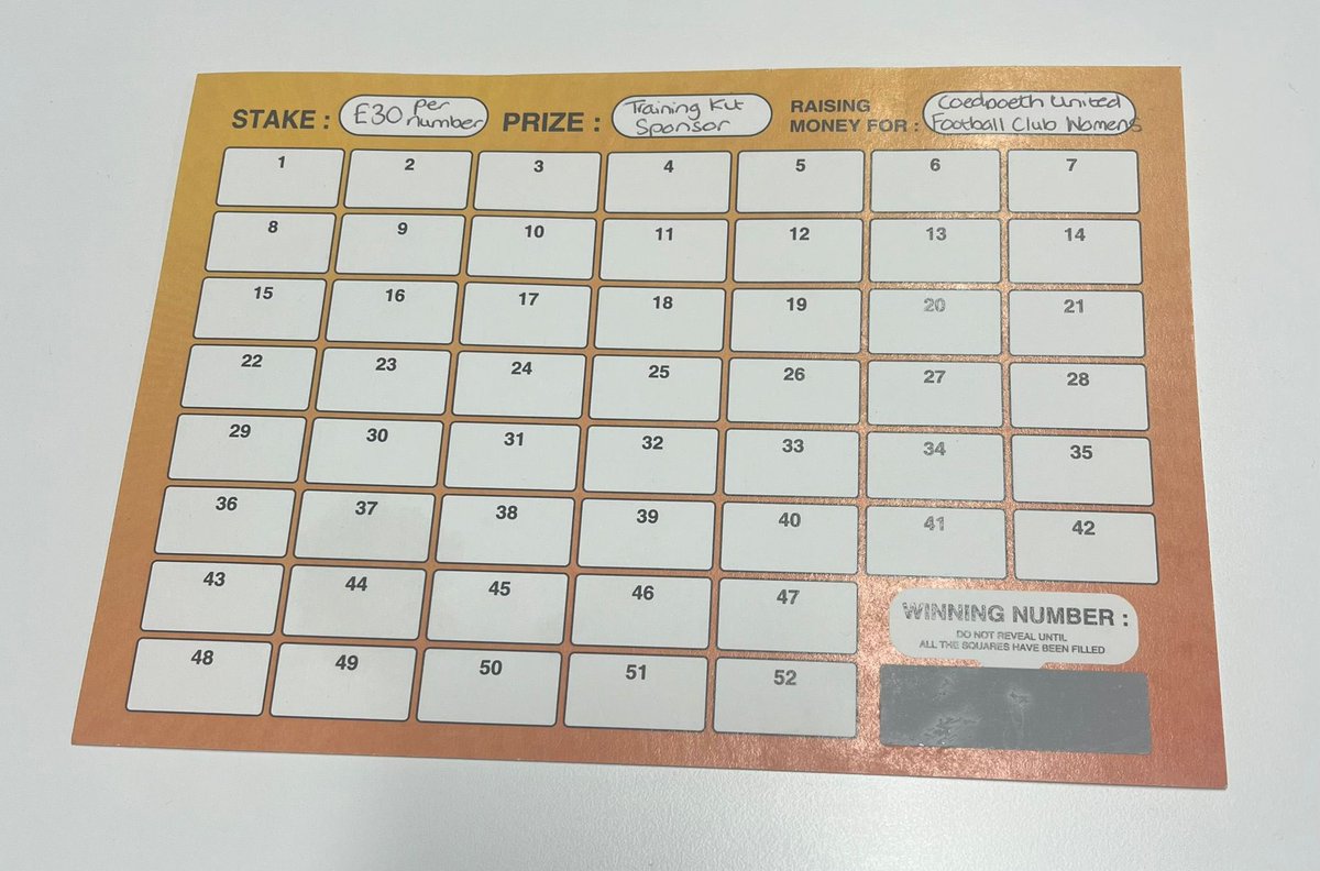 📣FAO business owners, content creators and others📣
Our partnered club, Coedpoeth United FC Women’s are giving you the chance to win a sponsor of their training kit. £30 per entry.
Payment can be made to the below Go fund me link quoting the number you would like or DM us🎟️