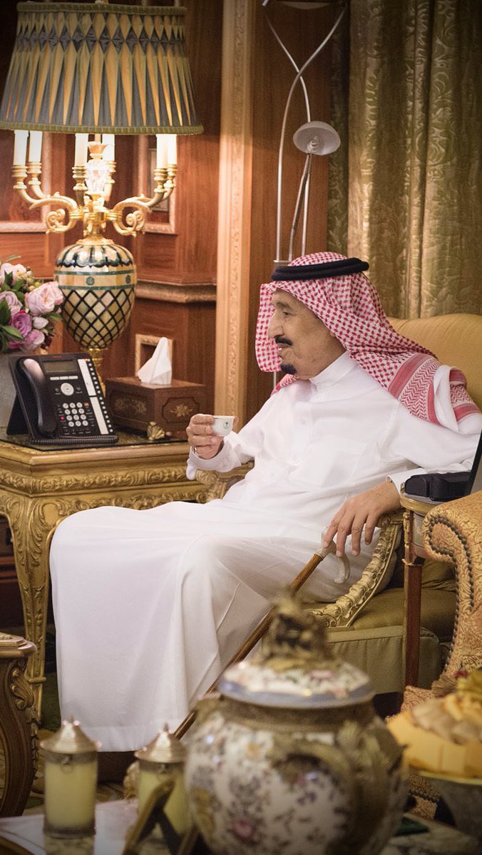 #الملك_سلمان_بن_عبدالعزيز_آل_سعود 

#الديوان_الملكي 
..
آجر وعافيه ياسيدي