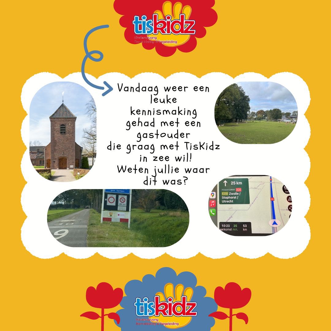 TisKidz's tweet photo. Vandaag weer een leuke kennismaking met een enthousiaste gastouder
die ook graag via TisKidz wil gaan werken.
  Neem contact op:
https://t.co/R8OYkJxiRI
 
#gastouder #gastouderbureau #drenthe #friesland  #overijssel #groningen #gastouderopvang 
#nanny https://t.co/OiYOw5fecw