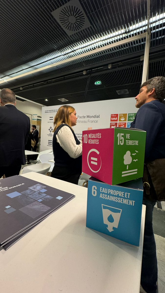 Pacte mondial de l'ONU - Réseau France (@pactemondialfr) on Twitter photo 📢 Le Pacte mondial est présent au salon <a href="/PRODURABLE/">Salon PRODURABLE</a> !
Rendez-vous au stand 79 pour découvrir notre initiative et échanger sur la #RSE et le développement durable. À très vite !
#Produrable2024 📢 Le Pacte mondial est présent au salon <a href="/PRODURABLE/">Salon PRODURABLE</a> !
Rendez-vous au stand 79 pour découvrir notre initiative et échanger sur la #RSE et le développement durable. À très vite !
#Produrable2024