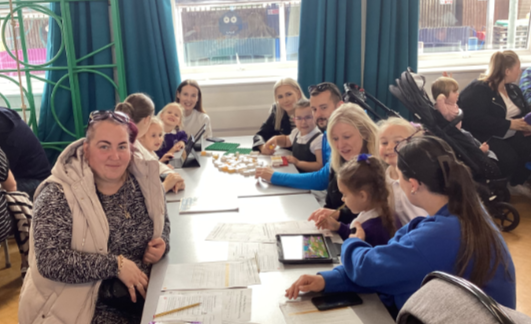 SkegInfantAcad's tweet photo. It was lovely to see so many parent and carers at the Key Stage One phonics and reading workshop this week. #Reading https://t.co/ZsLJnTmfoL