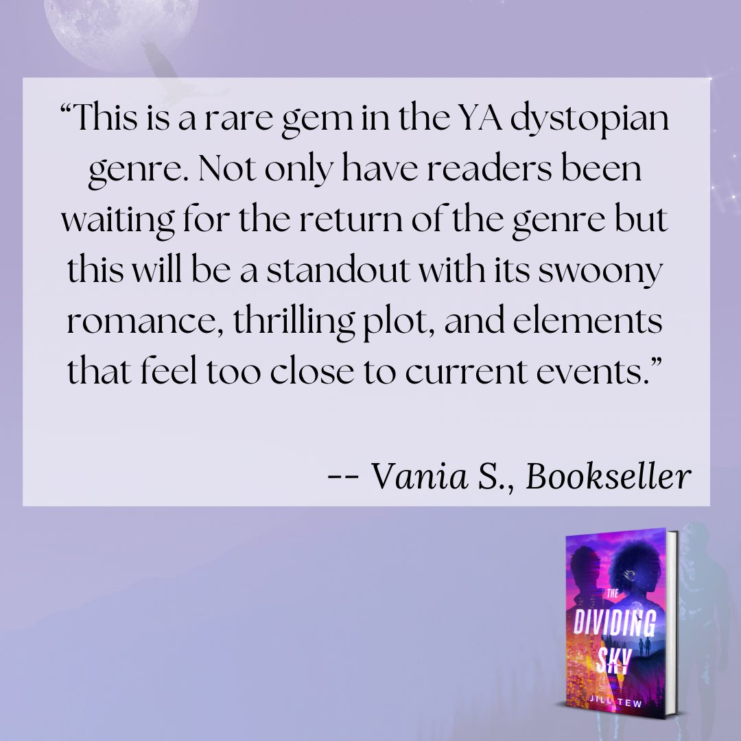 Jill Tew 🌌 THE DIVIDING SKY is in stores now!🌌 tweet media