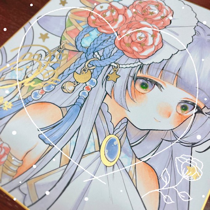 【📣 紅花絵染|神威なつき台湾初個展📣】
展示会場限定でこちらのサイン入り色紙1枚(大サイズ)入札販売をいたします!
詳細はd/art様のHPをご確認ください🌸
もう一枚の色紙は会場展示のみですが、個展にお越しの際は見て頂けたら幸いです🐰✨ 