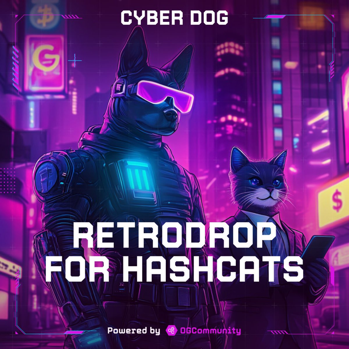 😼 $CDOG Retrodrop for <a href="/HashCatsGame/">HashCats</a> community!

We’ve started to send rewards for your activities in HashCats

✅ Check your TRON wallet, there's your retrodrop!

Winners list: t.ly/9uaMQ

🔥 Get ready for new activities! LFG!!!

<a href="/justinsuntron/">H.E. Justin Sun 👨‍🚀 🌞</a> <a href="/sunpumpmeme/">ba cku p</a>