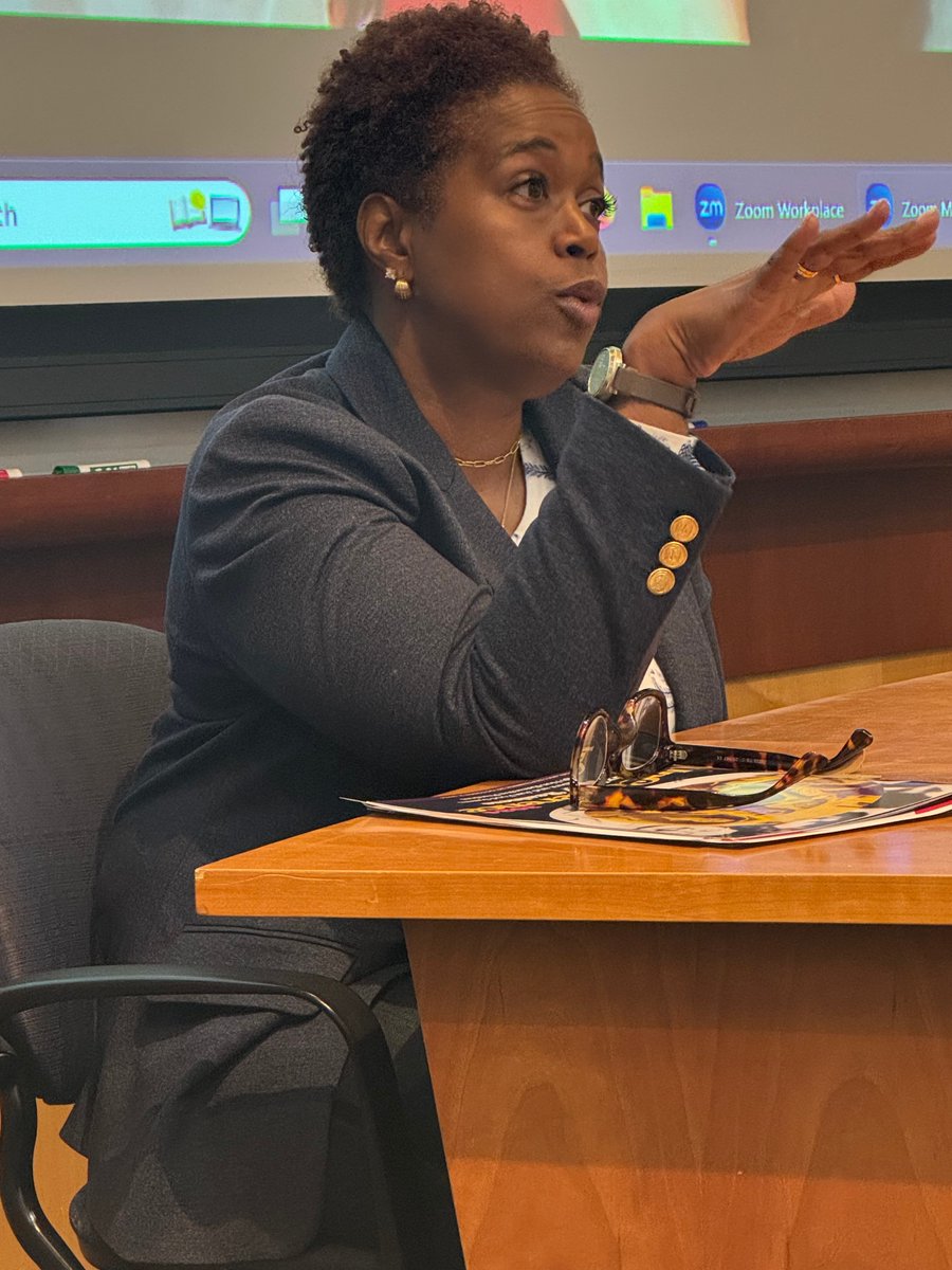 AyaFanselow's tweet photo. A huge thank you to Irene Escorihuela Blasco (@ObservaDESCA) and Camryn Smith (Communities in Partnership) for sharing their insights about and strategies to address human rights and gentrification here in Durham and around the world at our @DukeLaw Human Rights in Practice event https://t.co/X9yUPpbnH4