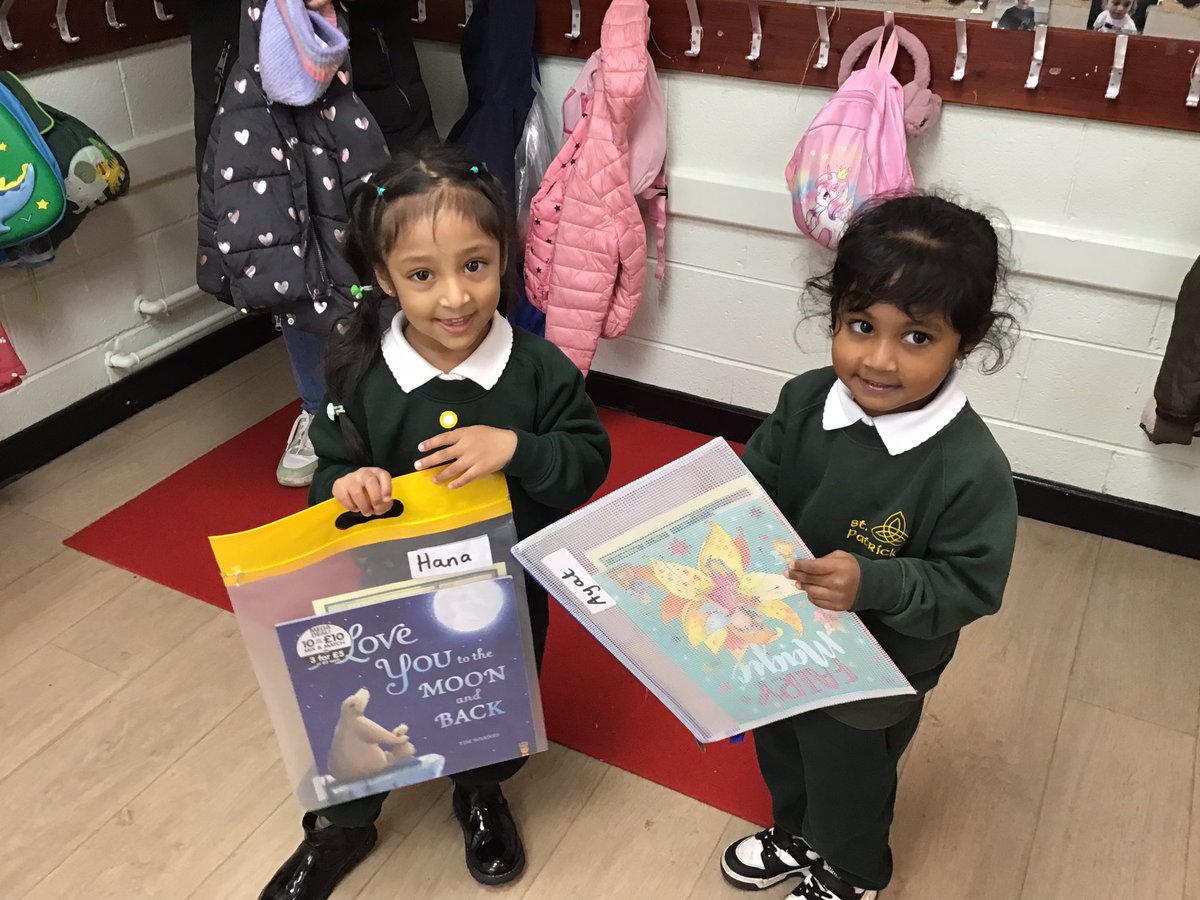 We are excited to take  reading books home to share with our families. <a href="/st_patricks/">St Patricks Primary</a>