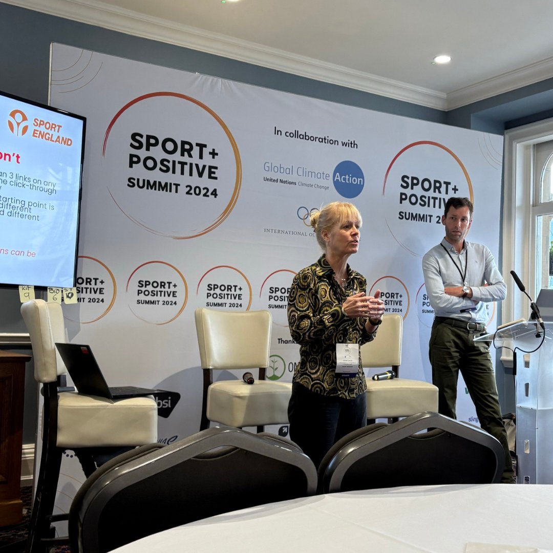 Sport_England's tweet image. Our Environmental Sustainability Team joined our Chair, @Chris_Boardman, at the @SportPosSummit, to sharing how resources for grassroots clubs and organisations have been developed and the lessons learnt.

Read more from Chris Boardman: sportengland.org/news-and-inspi…

#EveryMove |