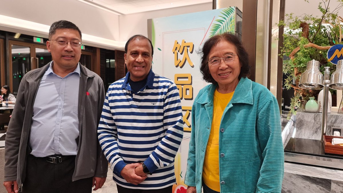 Landed in Beijing this morning to attend the 2024 #World #Agrifood #Innovation (WAFI) Confrence. I will be a panelist at the WAFI 
#University #President #Forum.
Caught up with collaborator Prof. Chuang Liu, from the #Chinese #Academy of #Sciences