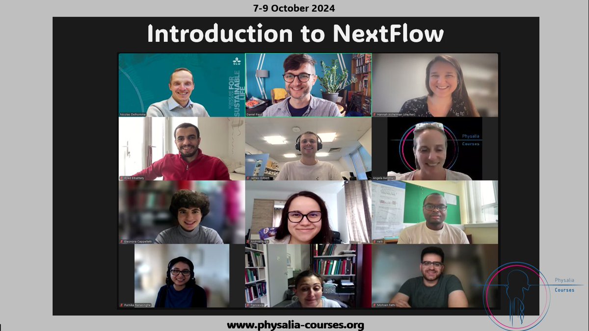 Kudos to Nico and <a href="/passDan/">Daniel Pass</a> for their fantastic work introducing this group to the power of <a href="/nextflowio/">Nextflow</a>  everyone engaged and smiling right through to the end of the course!
