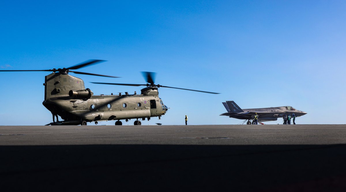 UK Carrier Strike Group tweet media