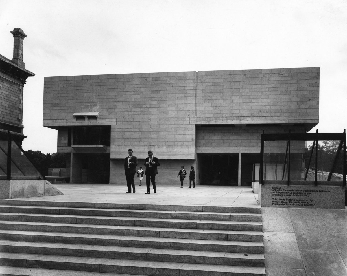 The Eavan Boland Library will be the 1st building on campus named after a woman. Provost Dr <a href="/LindaDoyle/">Linda Doyle</a> said: “It is a fitting recognition of Eavan Boland’s poetic genius that our main Library, used by so many students and staff, will now carry her name."