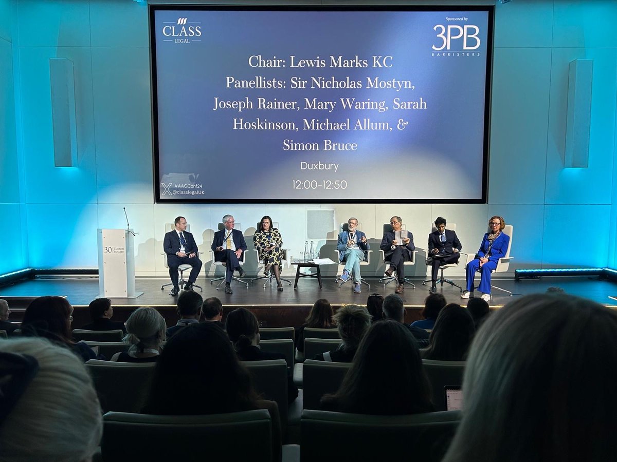 <a href="/IFLGUK/">The International Family Law Group LLP</a> Partners <a href="/michael_allum/">Michael Allum</a> &amp; <a href="/lucydagreenwood/">Lucy Greenwood</a> attended the 'At A Glance Conference' financial remedies event today. Michael was a speaker sitting on the Duxbury panel alongside his esteemed &amp; respected colleagues. #AAGConf24
<a href="/3PBChambers/">3PB</a> <a href="/3pbFamily/">Family 3PB</a> <a href="/ClassLegalUK/">Class Legal</a>