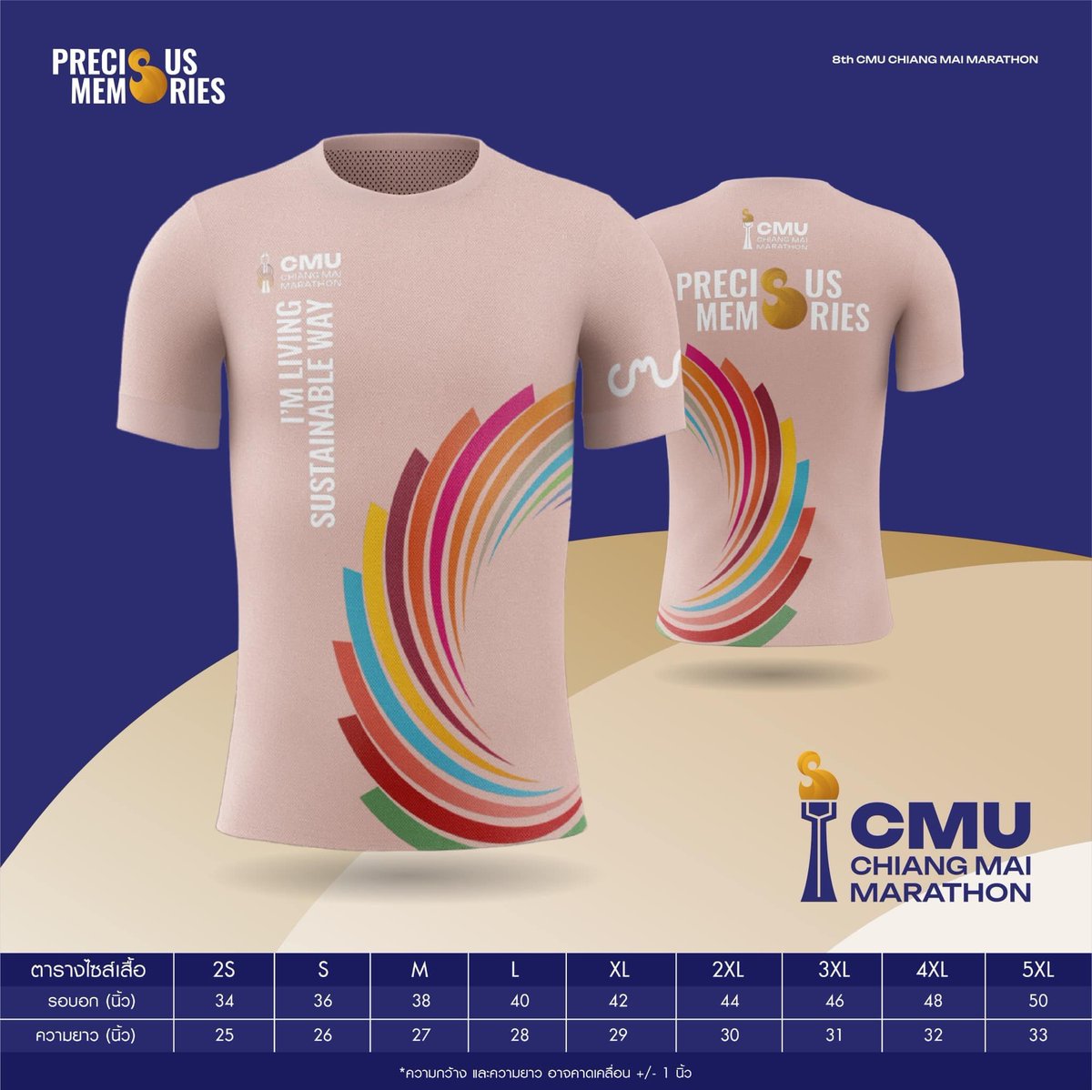 ReviewCMU's tweet photo. 📷เปิดให้จับจองให้เป็นเจ้าของกันแล้วนะครับ
ระยะเวลาเปิด Pre Order ตั้งแต่วันนี้ - วันที่ 20 ต.ค.2567

📷ราคาตัวละ 279 บาทเท่านั้น พร้อมจัดส่งฟรี
📷ลิงก์ช่องทางการสั่งซื้อ
https://t.co/gMfsR2S7fC

📷ฟิตร่างกายแล้วมาวิ่งด้วยกันนะครับ📷
#CMUMarathon2024
#ทีมมช
#ReviewCMU https://t.co/jEjPtBpSek
