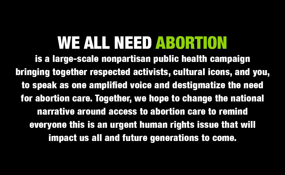 Kenneth Cole (@kennethcolereal) on Twitter photo #WeAllNeedAbortion is a campaign to destigmatize & protect access to abortion care for all. Congrats to <a href="/SirEmilyCole/">Emily Cole</a> for bringing many reproductive rights advocates together in an iconic photo by renowned photographer & friend #MarkSeliger. Learn more at WeAllNeedAbortion.com #WeAllNeedAbortion is a campaign to destigmatize & protect access to abortion care for all. Congrats to <a href="/SirEmilyCole/">Emily Cole</a> for bringing many reproductive rights advocates together in an iconic photo by renowned photographer & friend #MarkSeliger. Learn more at WeAllNeedAbortion.com
