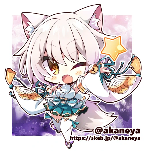 skeb納品しましたVtuber/幽鬼夜なぎさん() #Skeb #Commission より 