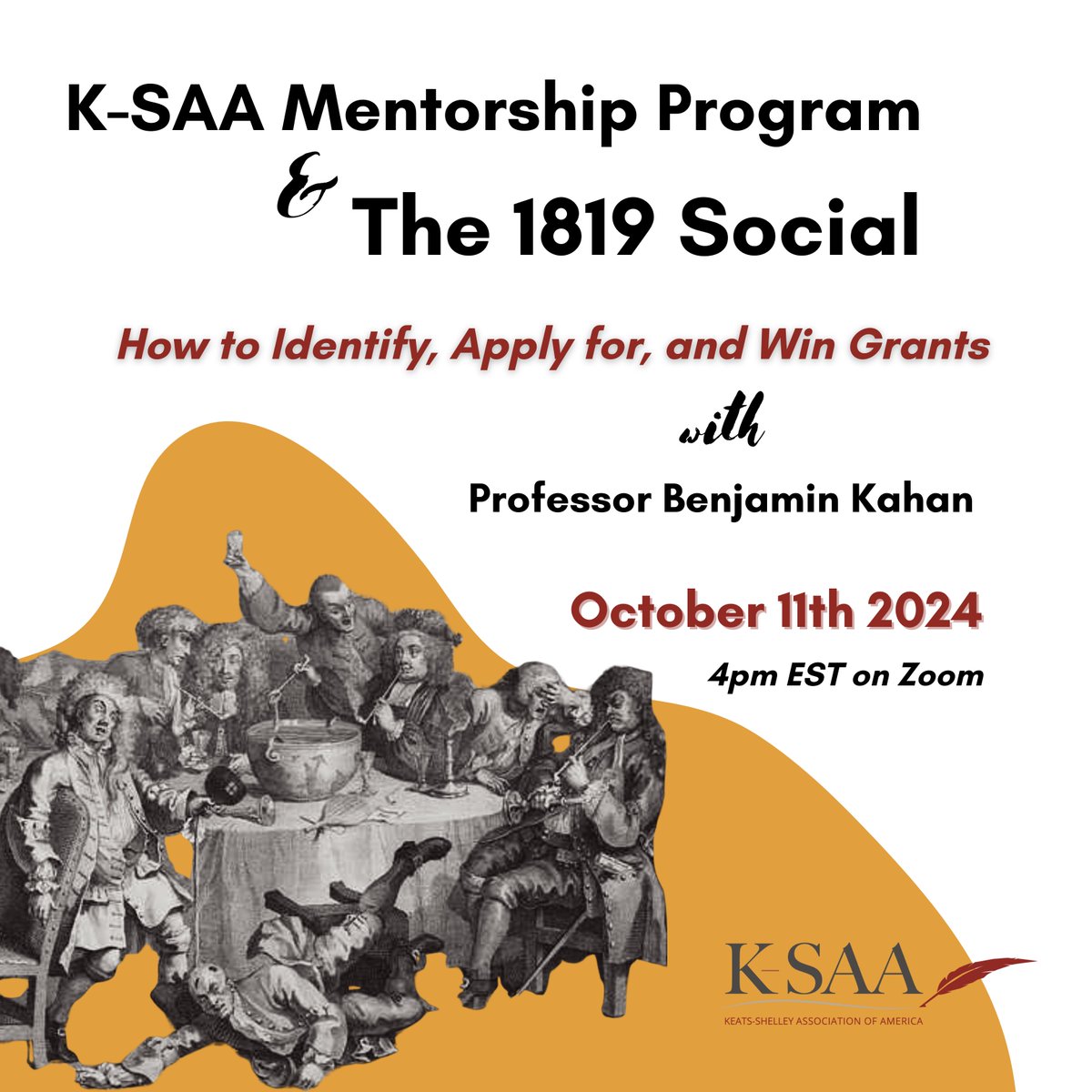 The 1819 Social: Where mentorship meets community. We're moving beyond the traditional 1:1 model to create a supportive network for grad students, recent PhDs, and independent scholars in Romantic studies &amp; beyond. #AcademicMentorship #LiteraryScholars ➡️k-saa.org/events/1819gra…