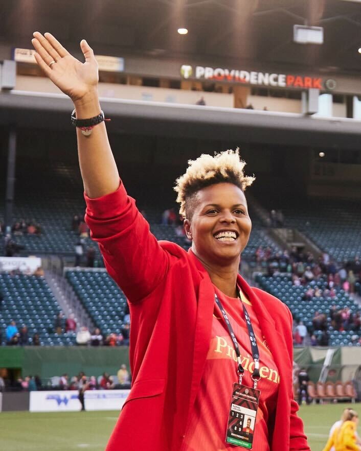 ThornsFC's tweet photo. 📰 | We've announced that Karina LeBlanc will transition out of her role as Thorns General Manager following the conclusion of the 2024 NWSL season.

More here: https://t.co/6HfbqxQQGF https://t.co/VNRe0k0ww2