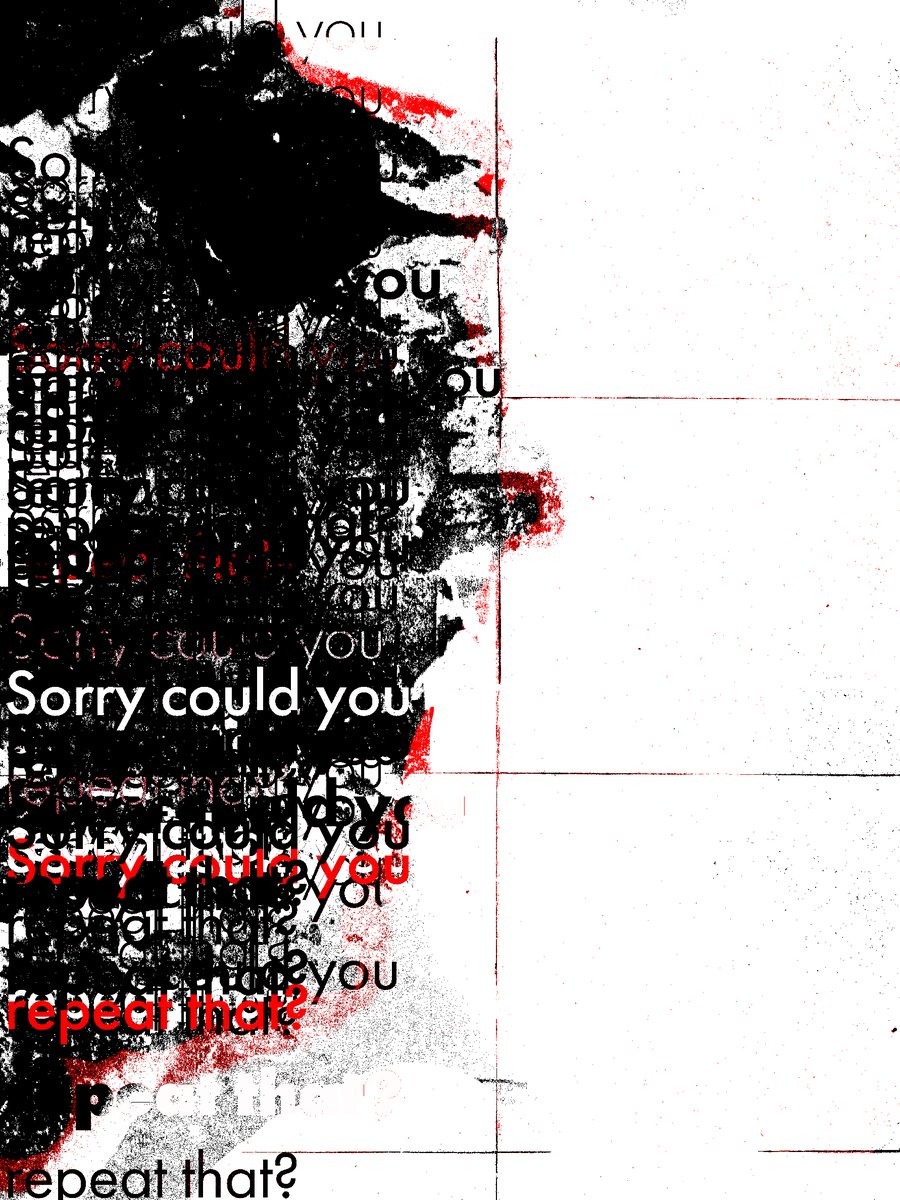 zidramdesign's tweet photo. Daily Poster #8
Just wanted to completely destroy some Futura type. Inspired by low hearing ability and high visual interest
#posterdesign #poster #futura #graphicdesign https://t.co/ustqbMZqxA
