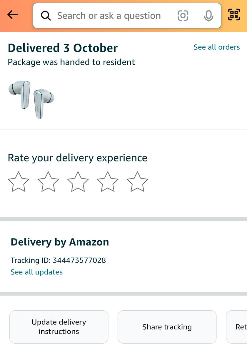 ____s_____y____'s tweet photo. @amazonIN @amazon  doing scam with me the deliver the empty product box earbuds is missing from the box and now they don't exchange the item. Amazon scam poor people https://t.co/6yzYBFsnyW