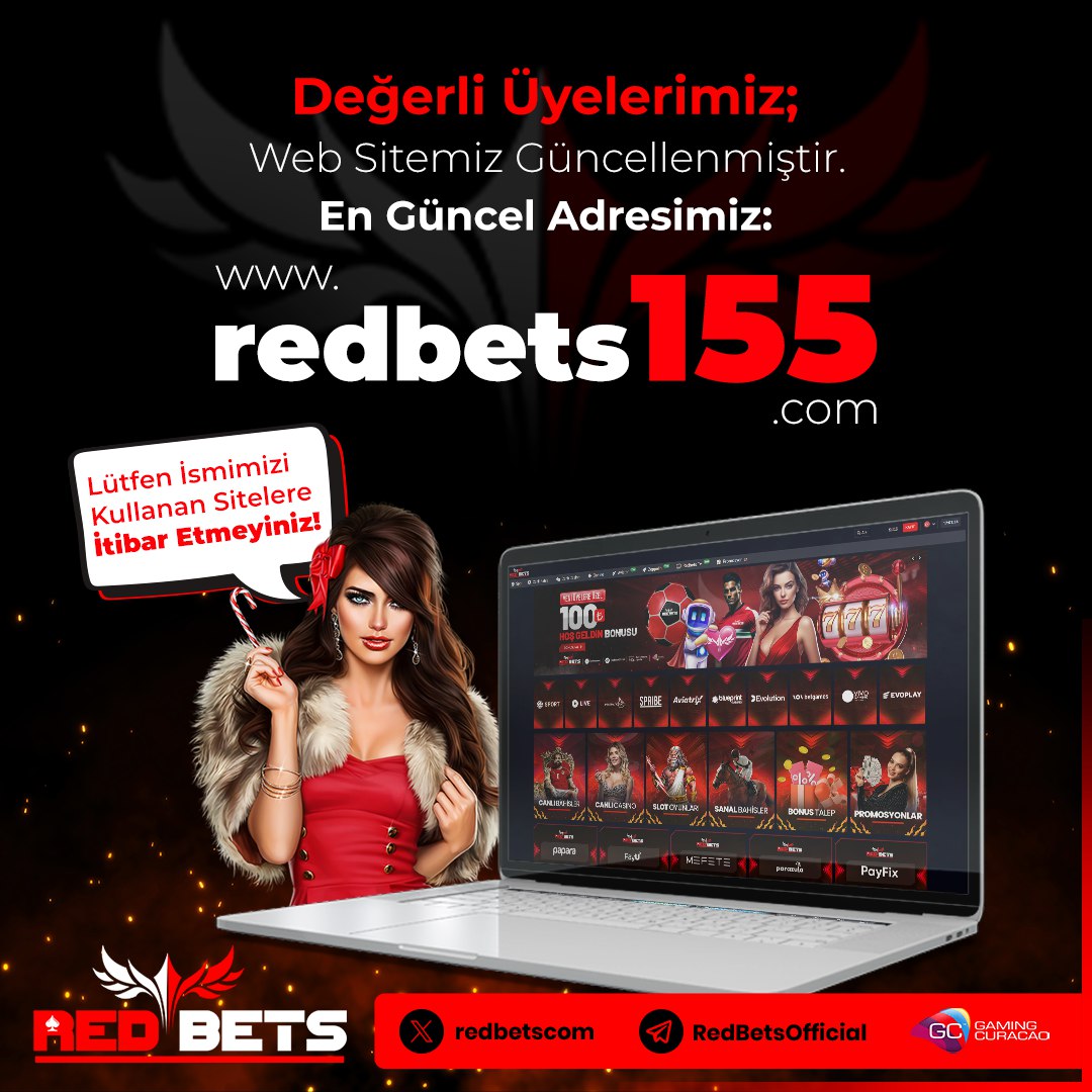 redbetscom's tweet photo. ✅ Güncel adresimiz değişti.
Sitemize kesintisiz bir şekilde ulaşmak için her zaman https://t.co/c8ZUCNPHt5 adresini kullanabilirsiniz. https://t.co/EDjcWdD3Wx