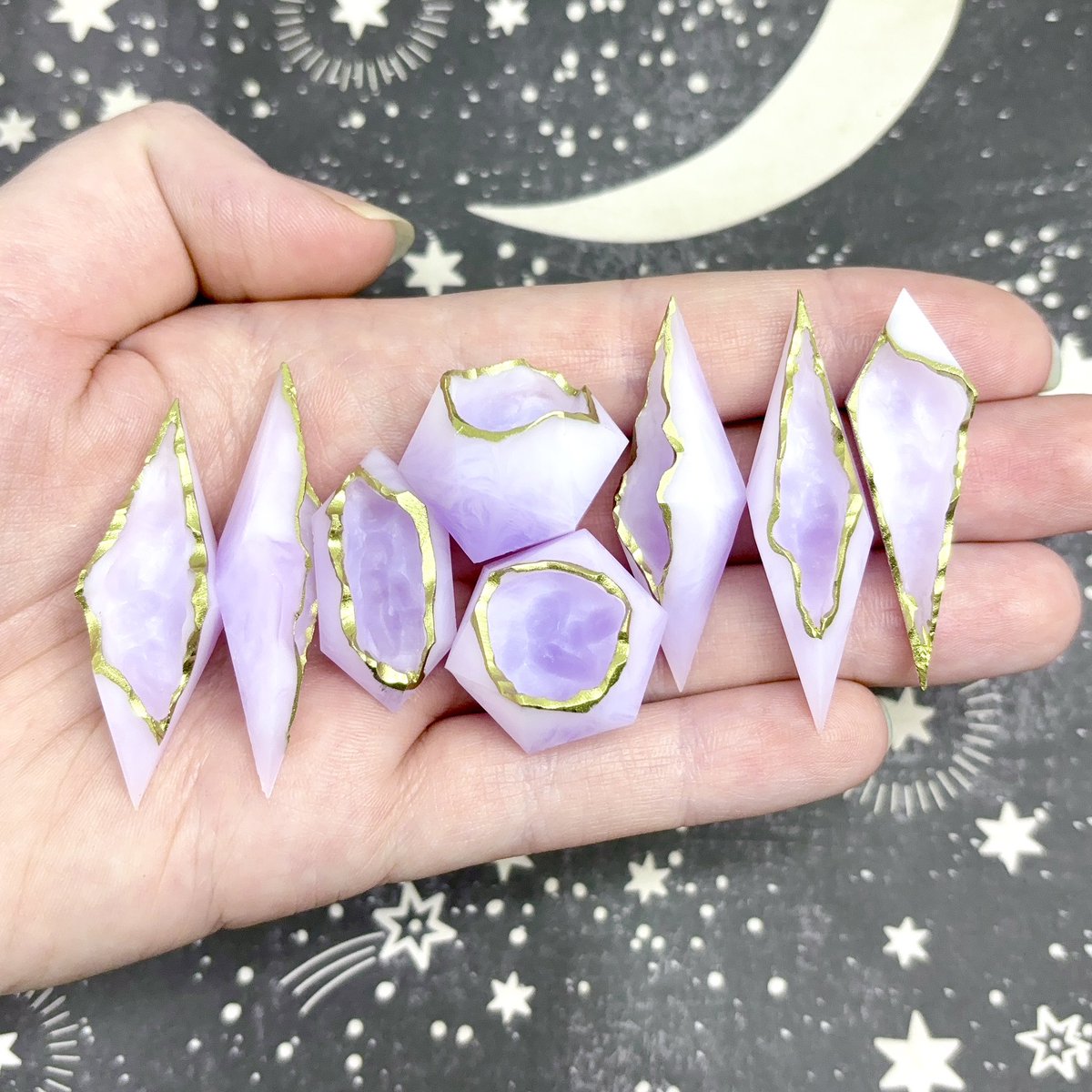 Stunning light amethyst geode blanks ✨