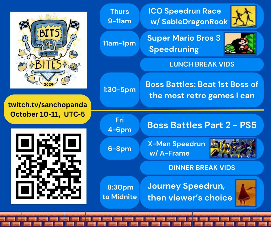 Bits4Bites2024 starts tomorrow!!!

Here's the updated schedule! Hope you have time to stop by and say hello. :)

Donate here:
txb.org/bits4bites