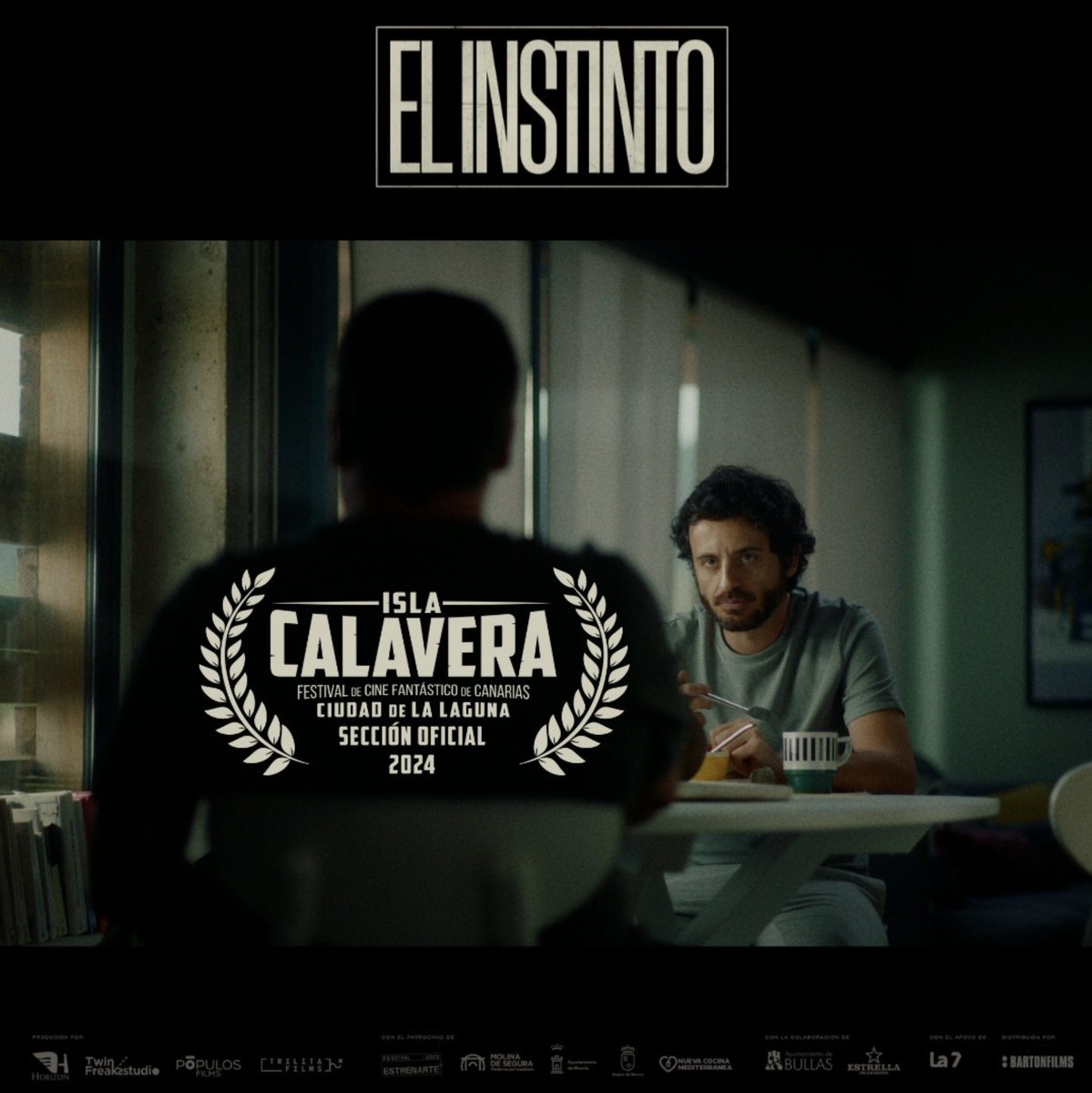 ¡Ya van 3 festivales! 

Tras <a href="/abycine/">Abycine Festival</a> y <a href="/terrorMolins/">TerrorMolins</a>, confirmamos que estaremos en <a href="/islacalaverafes/">islacalaverafest</a> con <a href="/elinstinto_peli/">El Instinto</a>. 

¡Y en 2025 en cines!