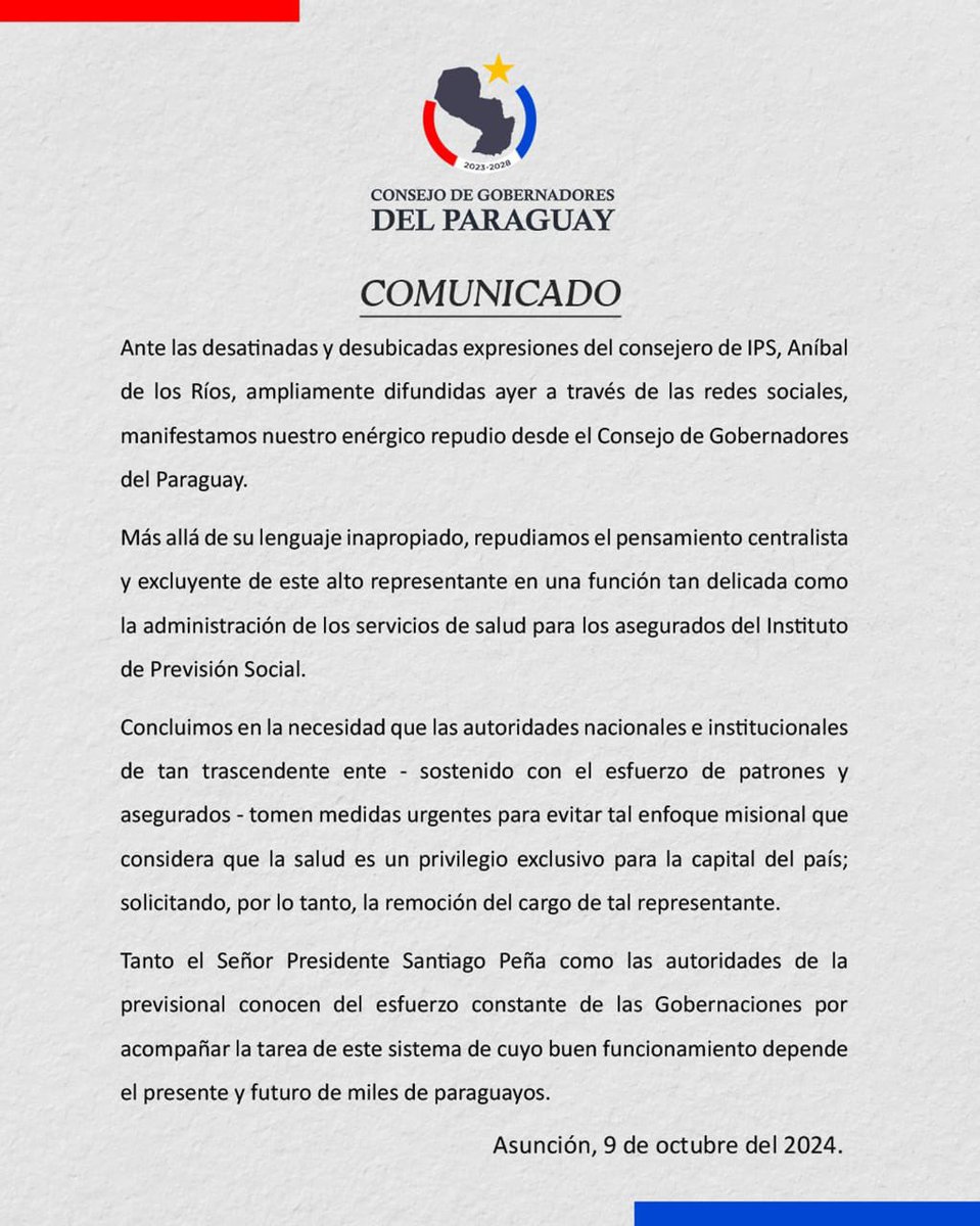 100% de acuerdo. 
El objetivo tendría que ser potenciar el interior y posterior descentralización. Cuantos paraguayos recorren cientos de km  hasta Asunción y ni aún así son atendidos como se merecen.