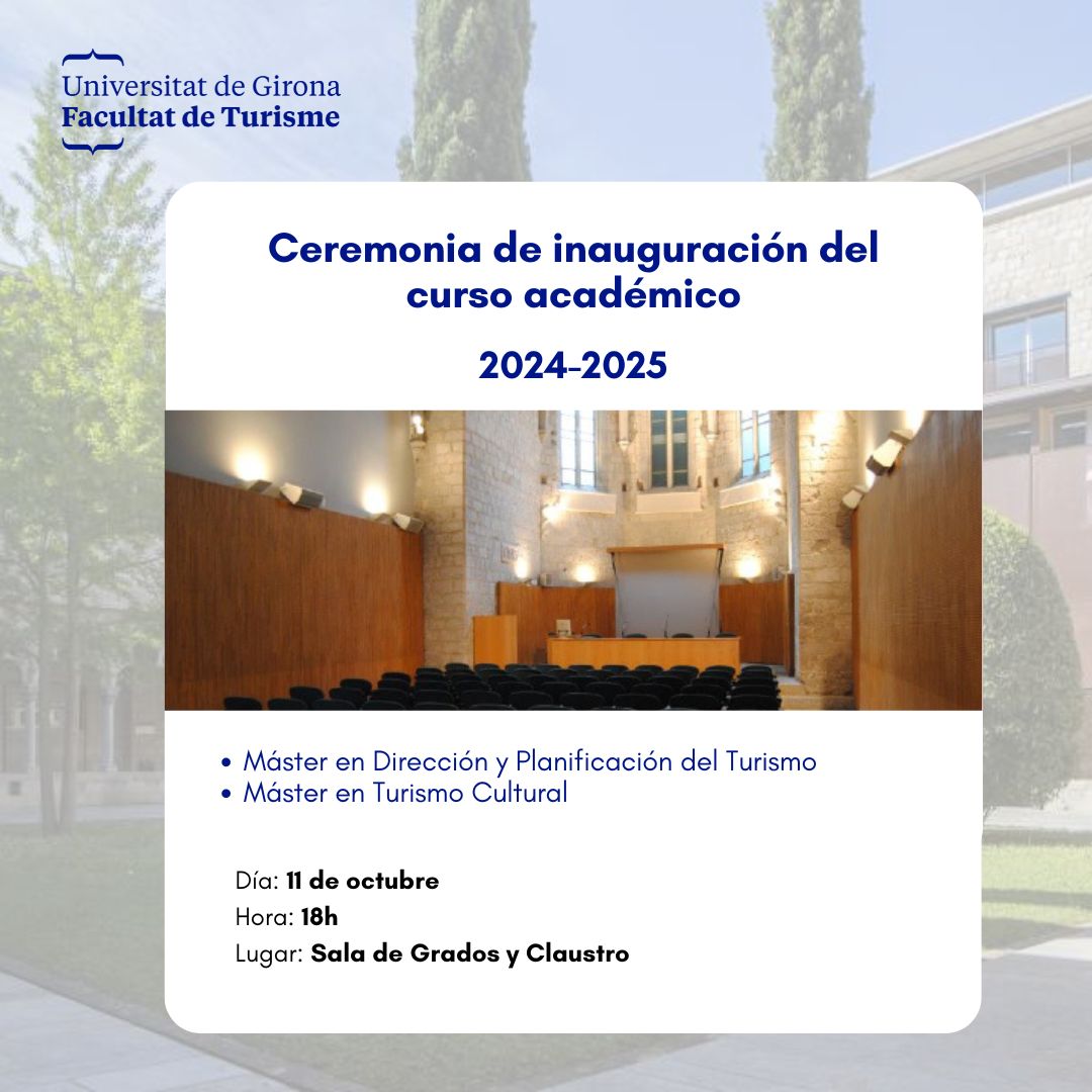 Máster en Dirección y Planificación del Turismo tweet media