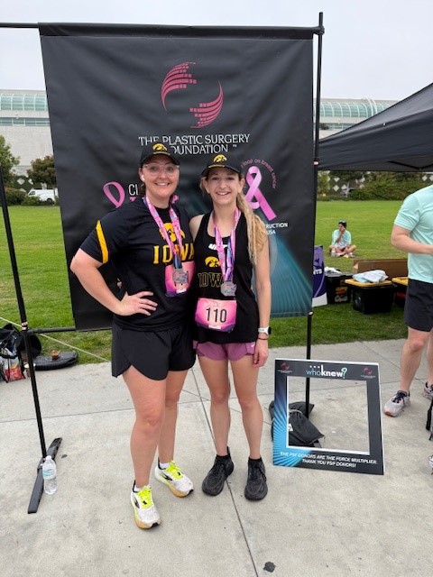 IowaPlasticSurg's tweet image. 🌟 More news from #PSTM2024! 🌟 Dr. Katy Coyne (fellow) &amp;amp; Dr. Shannen Ramey (resident) rocked the Close the Loop 5K for Breast Reconstruction Awareness. Special shoutout to Dr. Ramey for finishing 1st with a pace of 5.55 &amp;amp; time of 18:22.6! 🥇👏 #CloseTheLoop5K #WomenInMedicine