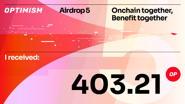 0xpvrp's tweet photo. Yesss💪
#airdrop #optimism https://t.co/bPxLbdExBd