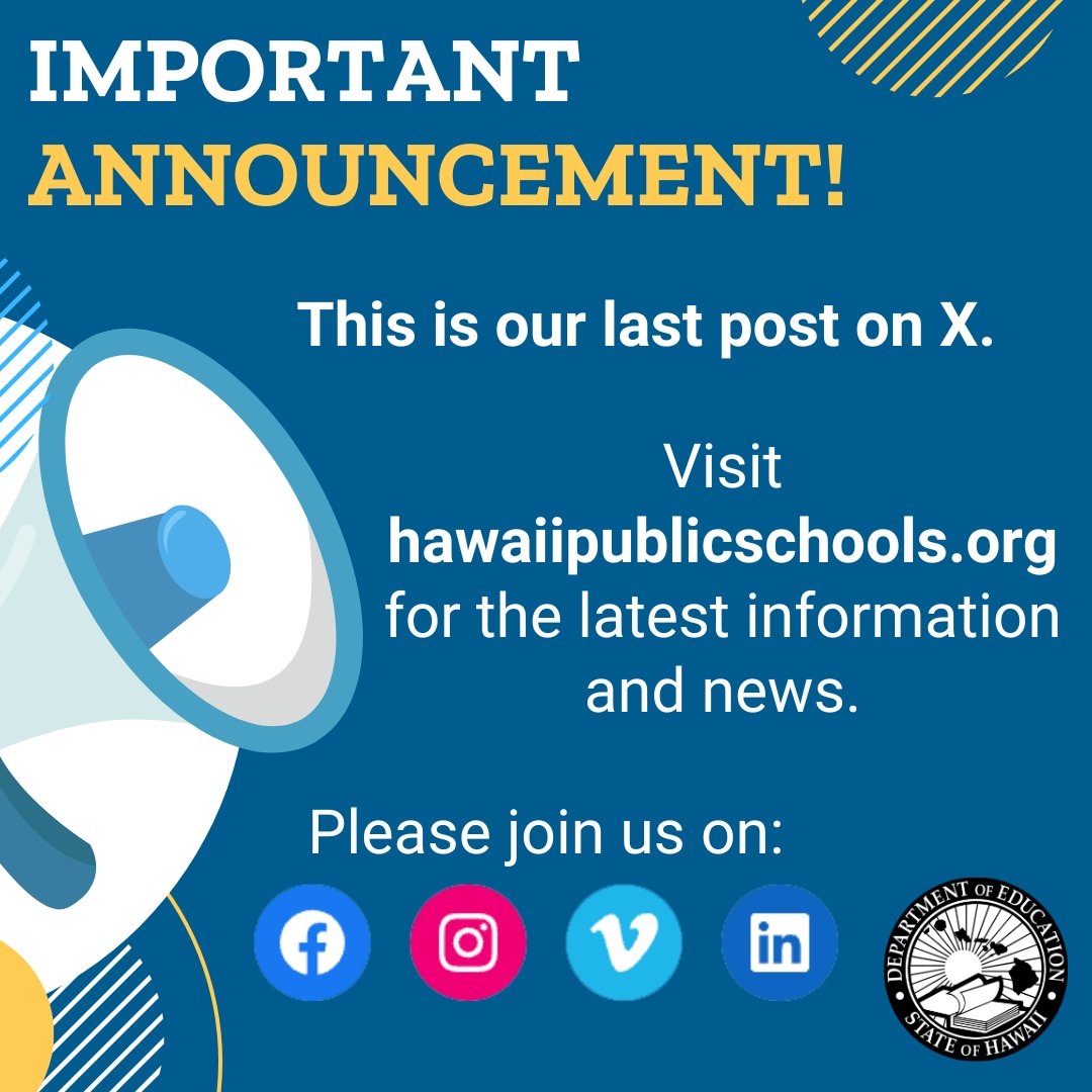 Hawai‘i Public Schools tweet media