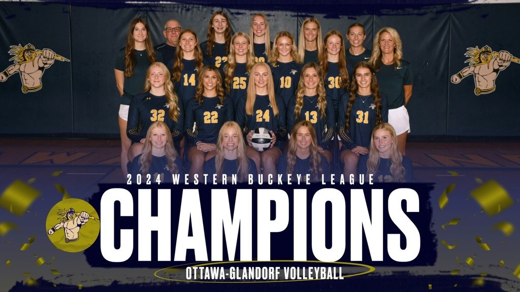 With their win over Defiance last night, 3-0, the Lady Titans are the outright 2024 Volleyball WBL Champions! They went 9-0 in the WBL this year. Congratulations ladies!!