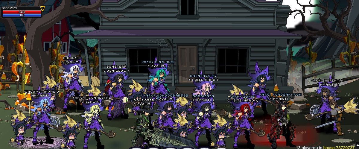 baebeebea_'s tweet photo. KYAWTI Guild is Recruiting!

Are you looking for a fun and active guild in AQW? Join Kyawti now! Just log in to Artix server head to /house kyawtihq to connect with us. We've got exciting events where you can win Artix Points and more
#AQW #KyawtiGuild #GuildRecruitment https://t.co/xEicad7R33