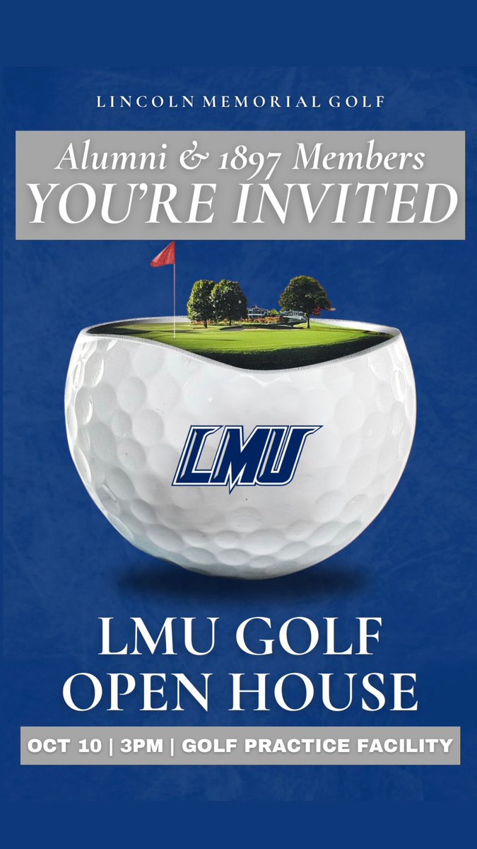 LMU_Golf's tweet photo. Come join us tomorrow at 3pm! 🔥⛳️ https://t.co/5uN6lloGPc