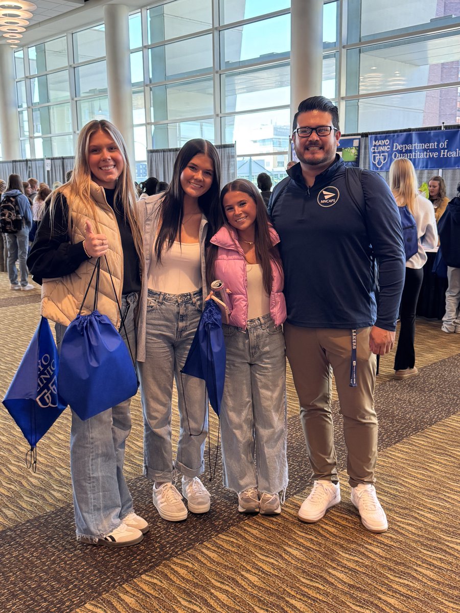 TPadilla22's tweet photo. Thank you to @MayoClinic for once again hosting our @_MNCAPS Healthcare Pathway for the annual Career Festival! @isd719 @district192 https://t.co/utIJMYxBZA
