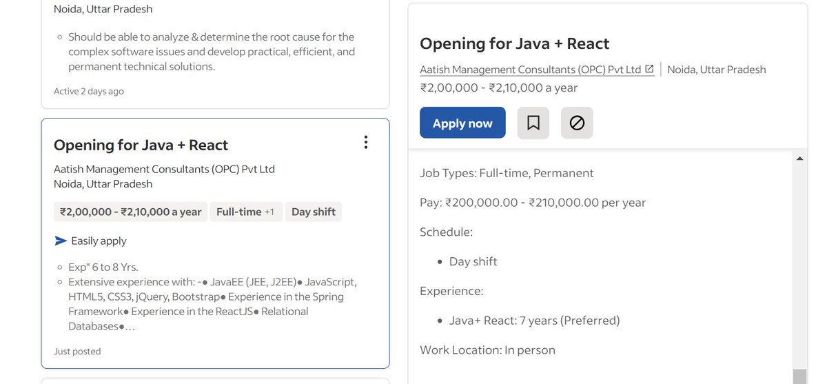 ayushhunt_'s tweet photo. Is this for real 🫨
#technologies #TechIndustry #WebDevelopment #Java #React #startupindia https://t.co/aYTxz8vhIu