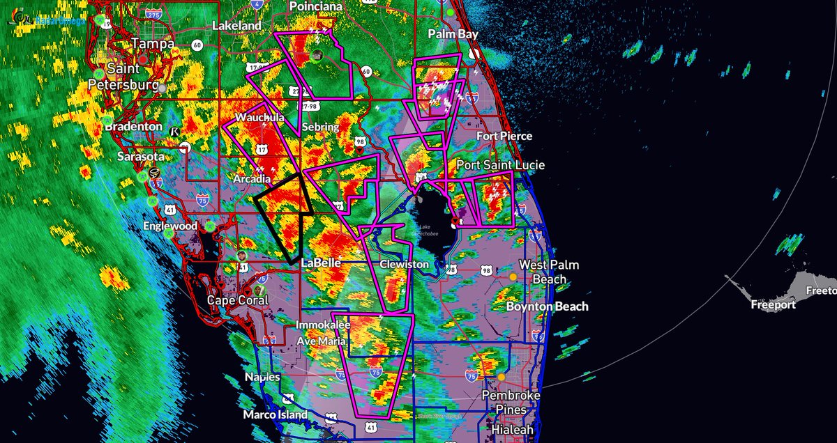 MaxVelocityWX's tweet photo. 13 TORNADO WARNINGS IN FLORIDA RIGHT NOW!

LIVE - https://t.co/IMPG1zKT3o https://t.co/C77DvkwcRU