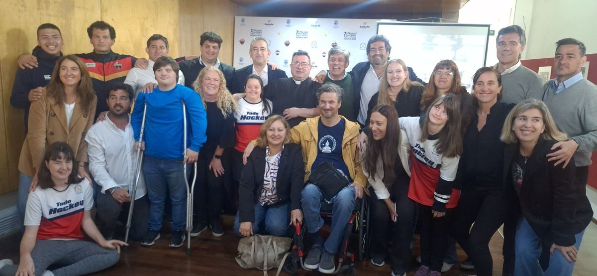 💪 Se presentó el Torneo Nacional Mixed Ability de rugby y hockey
🤝 Será una modalidad de inclusión para todas las personas 
👉 Contará con la participación de 1.200 deportistas y se realizará del 22 al 24 de noviembre en Rosario