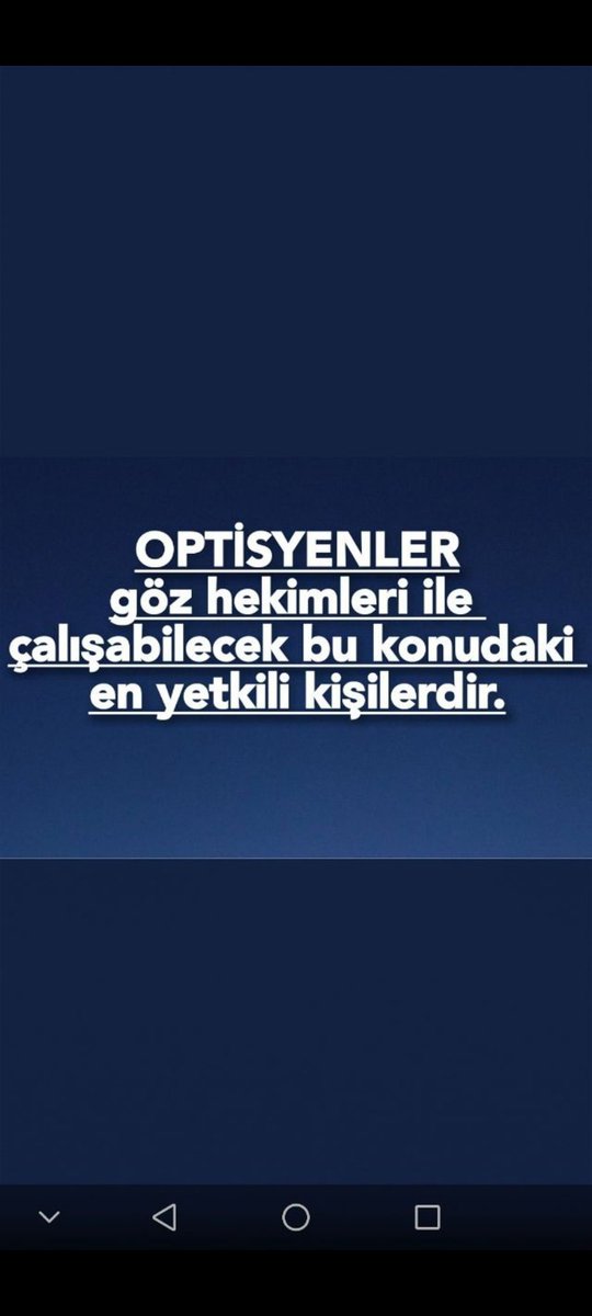 OPTİSYENLER BİRLİĞİ (@optisyn_birligi) on Twitter photo Göz polikliniklerinde,göz hastalığı alanında eğitim almış optisyenler çalışmalıdır. <a href="/saglikbakanligi/">T.C. Sağlık Bakanlığı</a> <a href="/drmemisoglu/">Prof. Dr. Kemal Memişoğlu</a> <a href="/suayipbirinci/">Doç. Dr. Şuayıp Birinci</a> #HerGözDoktorunaOptisyen <a href="/bitlisdh/">Bitlis Devlet Hastanesi</a> <a href="/bolueah/">İZZET BAYSAL EAH</a> @izzetbaysaldh <a href="/Burdurdh/">BurdurDevletHastanesi</a> <a href="/sbubyieah/">SBÜ Bursa Yüksek İhtisas EAH</a> <a href="/CanakkaleDH17/">CanakkaleDH17</a> <a href="/CankiriDH/">Çankırı Devlet Hastanesi</a> Göz polikliniklerinde,göz hastalığı alanında eğitim almış optisyenler çalışmalıdır. <a href="/saglikbakanligi/">T.C. Sağlık Bakanlığı</a> <a href="/drmemisoglu/">Prof. Dr. Kemal Memişoğlu</a> <a href="/suayipbirinci/">Doç. Dr. Şuayıp Birinci</a> #HerGözDoktorunaOptisyen <a href="/bitlisdh/">Bitlis Devlet Hastanesi</a> <a href="/bolueah/">İZZET BAYSAL EAH</a> @izzetbaysaldh <a href="/Burdurdh/">BurdurDevletHastanesi</a> <a href="/sbubyieah/">SBÜ Bursa Yüksek İhtisas EAH</a> <a href="/CanakkaleDH17/">CanakkaleDH17</a> <a href="/CankiriDH/">Çankırı Devlet Hastanesi</a>