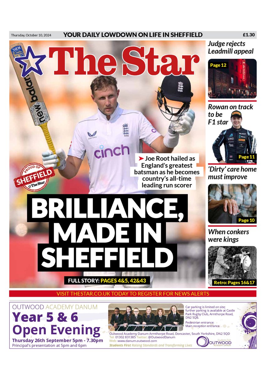 When I was a kid I'd run home from school at dinnertime to watch England on the telly playing in a Test. I'd have run a lot faster if I'd had this guy to watch instead of Geoff Boycott. Star pays tribute to our Joe tomorrow.