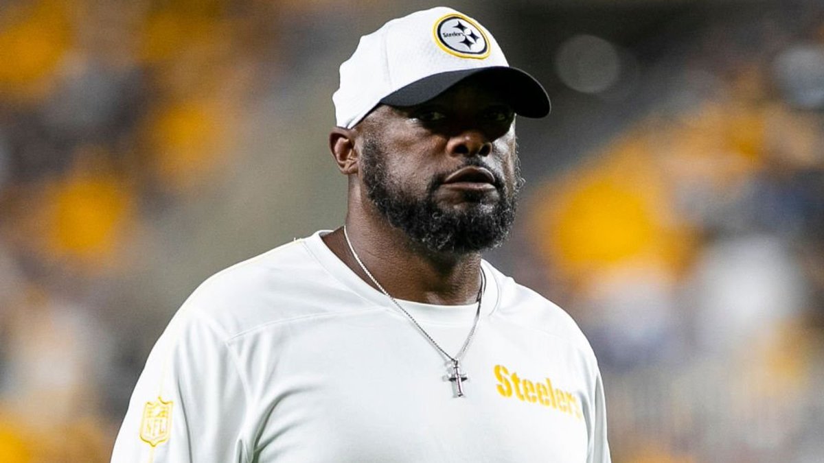 frankmikesmith's tweet photo. Nobody gaslights you more than Mike Tomlin at the podium. He'll look you dead in your eyes and say something like..."it's difficult to box without sparring" then run a toss on 3rd &amp; 8 at midfield.

It's scared football. https://t.co/IGXOERVbWG