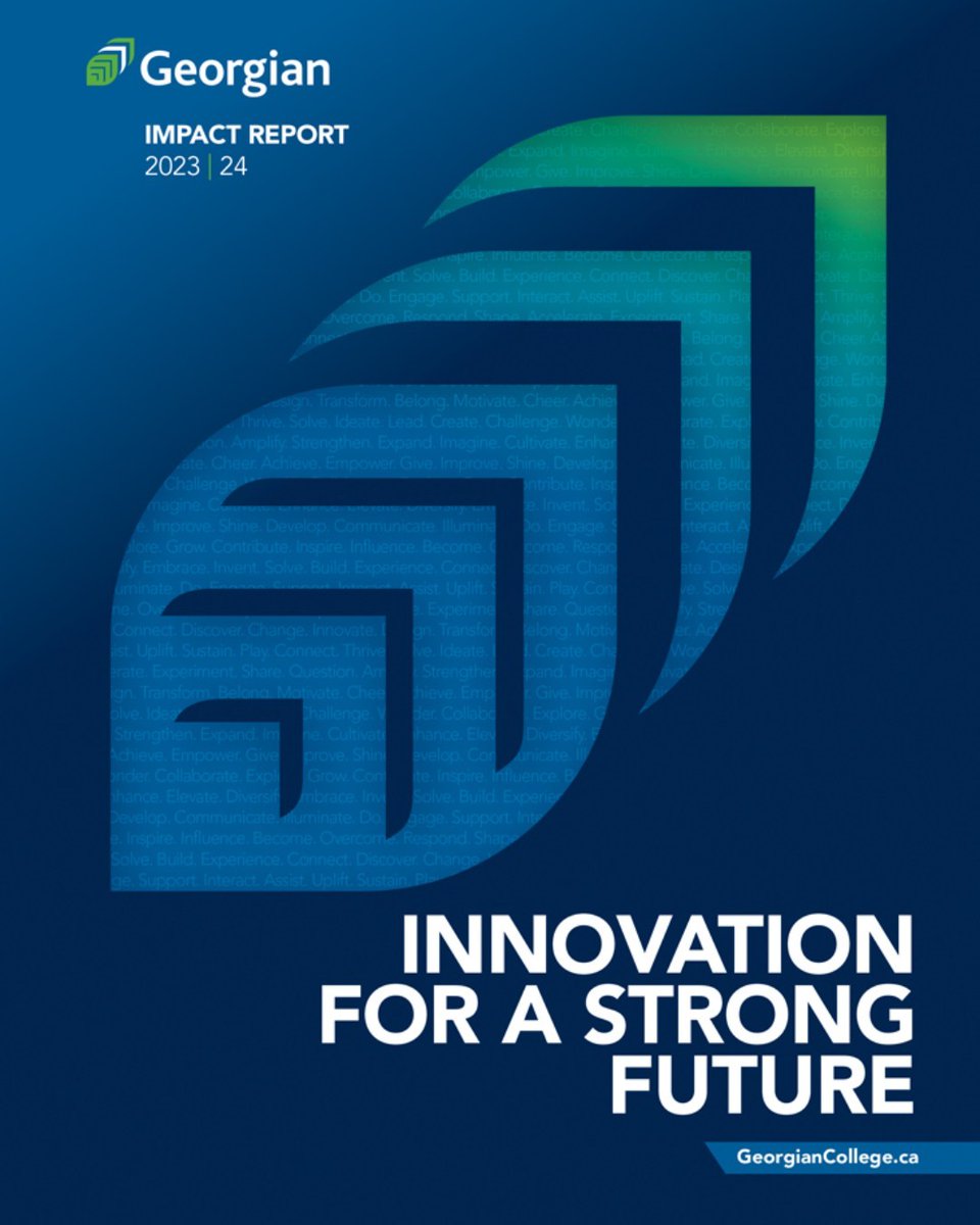 Georgian College’s second annual Impact Report takes a tour through the innovative, meaningful differences it has made across Central Ontario in the last year.

ow.ly/EOKI50TI688