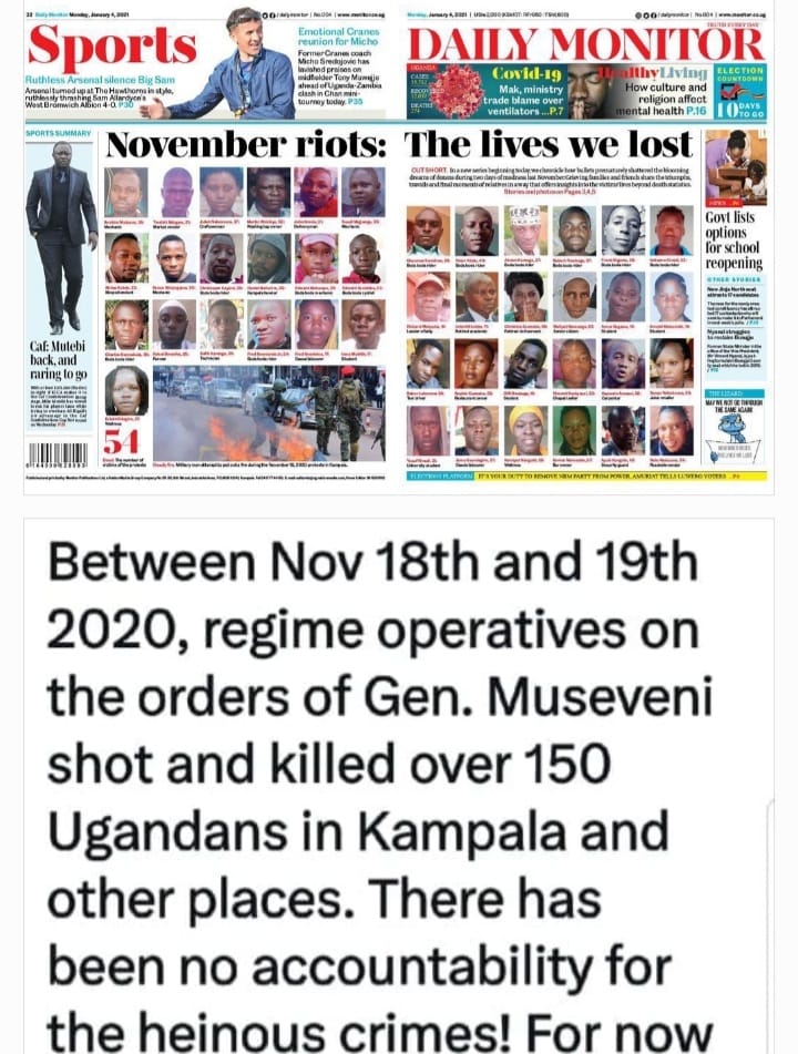 SsembatyaAbudu2's tweet photo. @KagutaMuseveni #Uganda's Independence Day has lost its essence! 62 years after freedom from British rule, the current regime's 37-year grip on power has ravaged Human Rights & Democracy. #NotMyIndependence
@StateDept @UNHumanRights @GOVUK @HouseForeign @EU_Commission @usmissionuganda https://t.co/qjp4DohD4B