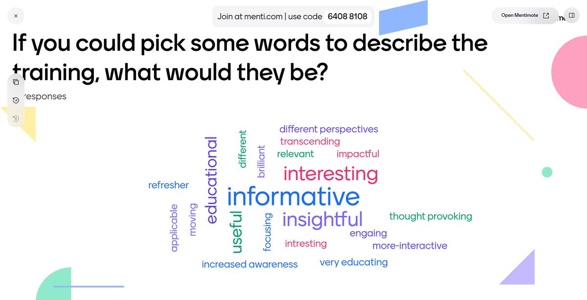 YouthWorkAll's tweet image. Part 2 of our Strength-Based Youth Work training suite with our 2nd Belfast cohort - today focused on Response Ability Pathways and embedding these within our youth work practice. 
Thanks to @clonard_club for hosting us. 
#CircleOfCourage
#DevelopingTheWorkforce 
@eayouthservice