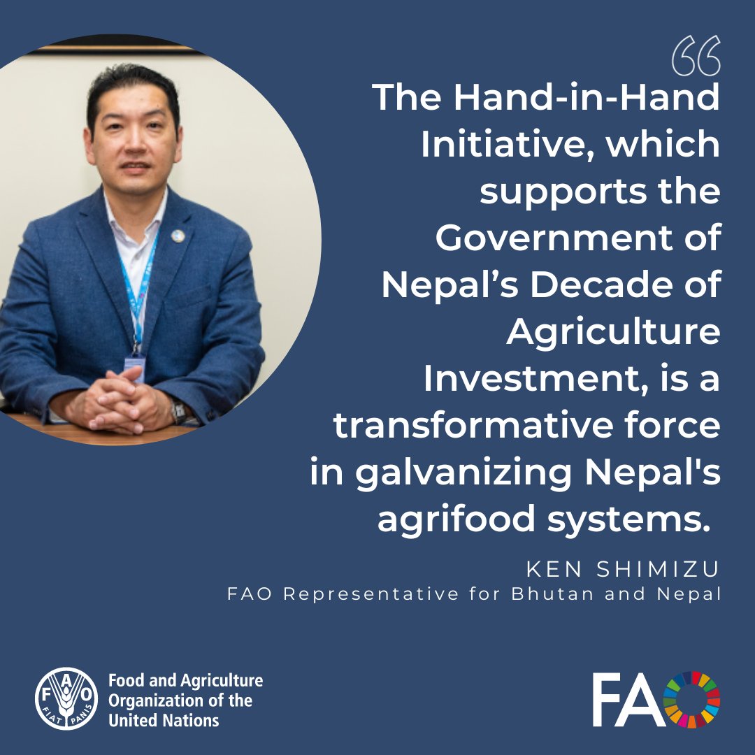 kenshimizu_fao's tweet photo. #hihinitiative #fao #agrifoodsystemtransformation #worldfoodforum #hihinvestmentforum https://t.co/JxM1kGz0Jx