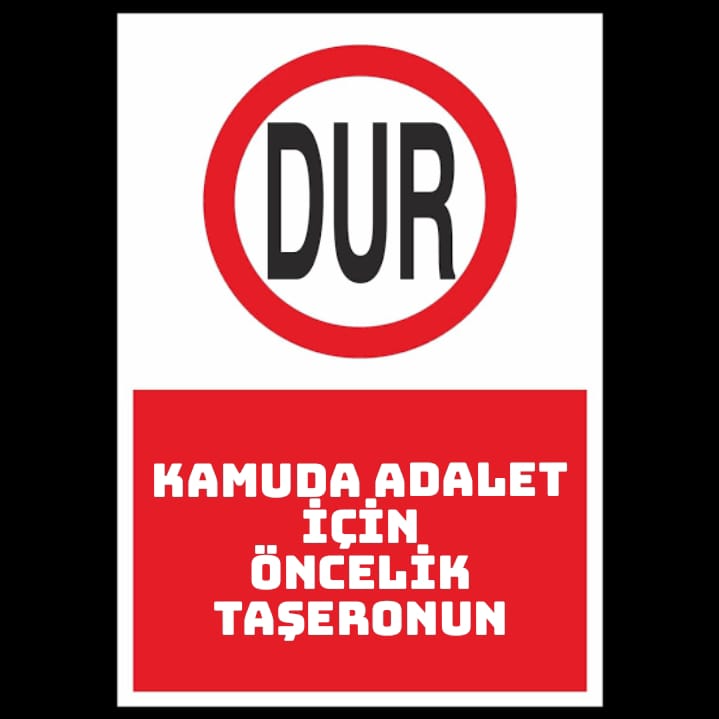 Sayın <a href="/turkiskonf/">TÜRK-İŞ</a> Başk. Ergün Atalay Taşerona kadro sorunu kaç yıldır çözülmedi. 
Taşeronu çözüme kavuşturalım
✅ÖncelikTaşeronun

<a href="/hakiskonf/">HAKİŞ KONFEDERASYONU</a> Başk. Mahmut Arslan
<a href="/Yolissendikasi/">YOL-İŞ Sendikası</a> Bş Ramazan Ağar
<a href="/diskinsesi/">DİSK</a> Başk. Arzu Çerkezoğlu
<a href="/Guvenlik_is/">Güvenlik-İş Sendikası</a> Başk. Ömer Çağırıcı
<a href="/KOOPISSENDIKASI/">Koop-İş Sendikası</a>