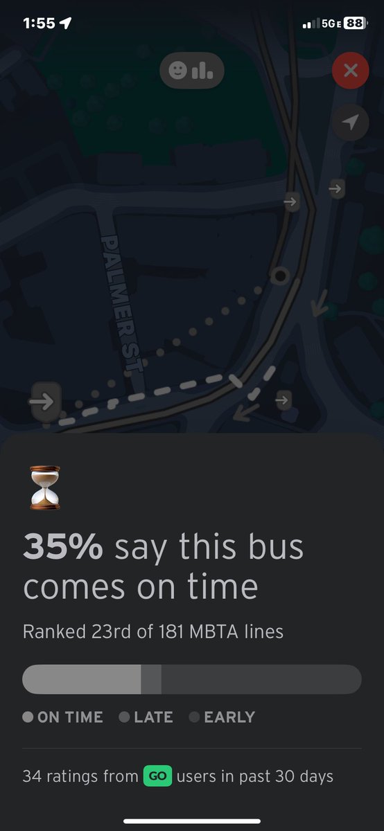 AndrewBurke12's tweet photo. @MBTA #71 35% is bad, right? https://t.co/ilNlf7zfDN